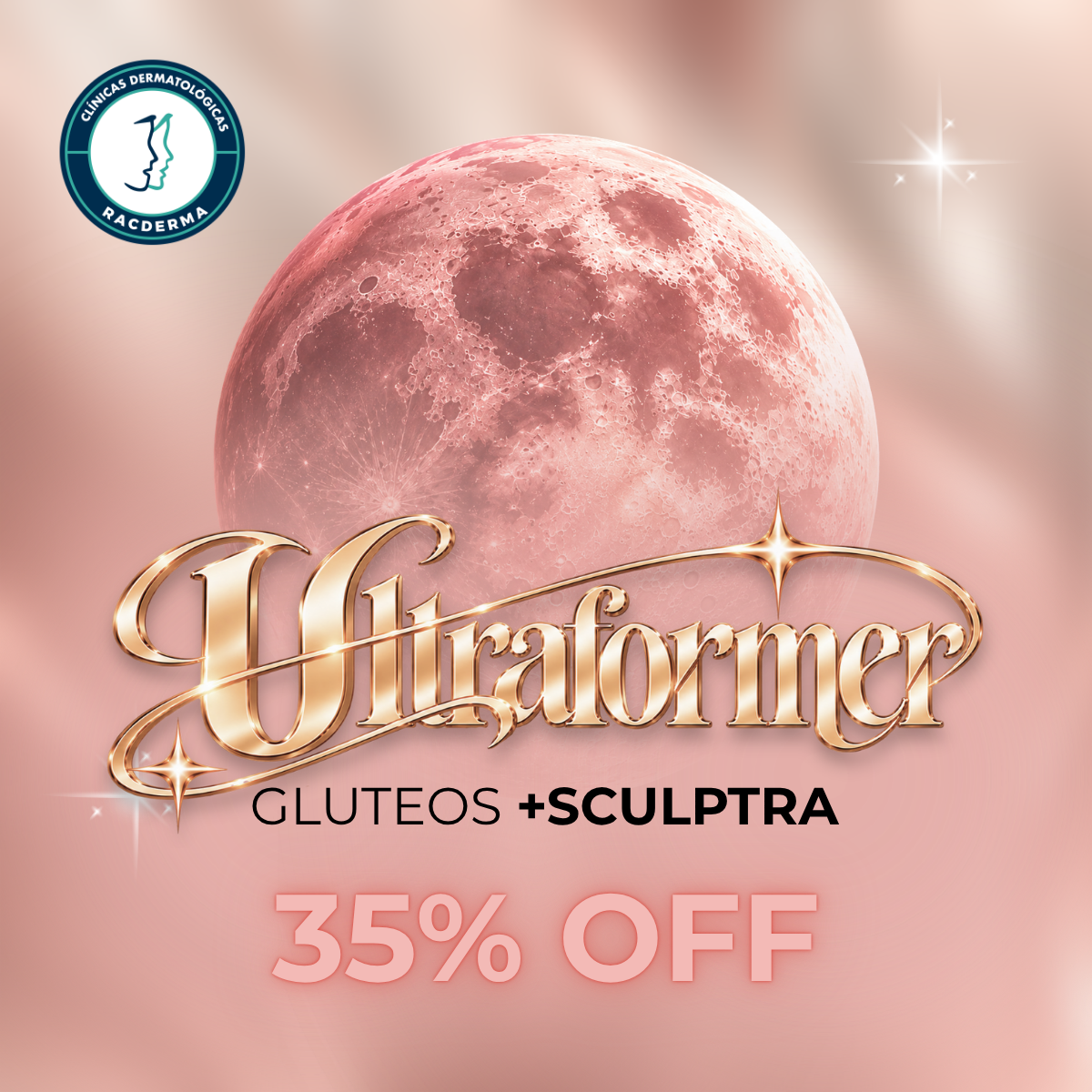 ULTRAFORMER GLUTEOS + SCULPTRA 35%