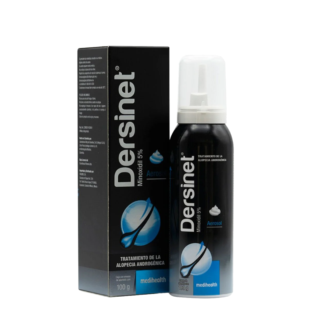 DERSINET AEROSOL 5% 100 GR