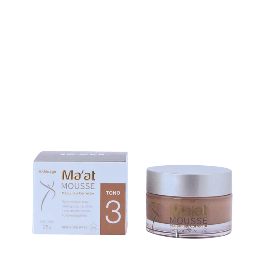 MAAT MOUSSE TONO 3 SPF50 25g