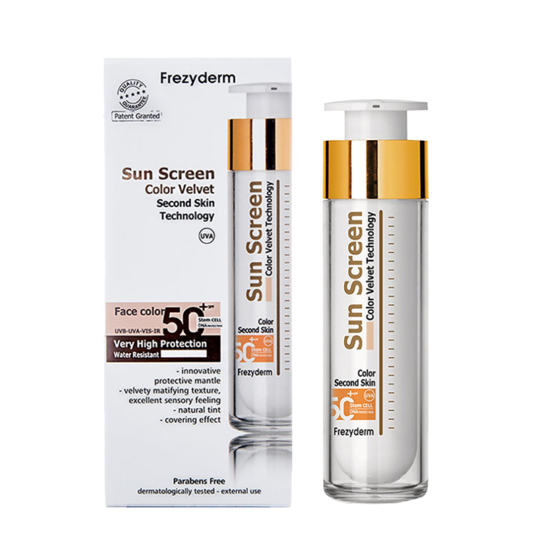 SUN SCREEN VELVET FACE COLOR SPF50+ 50ml