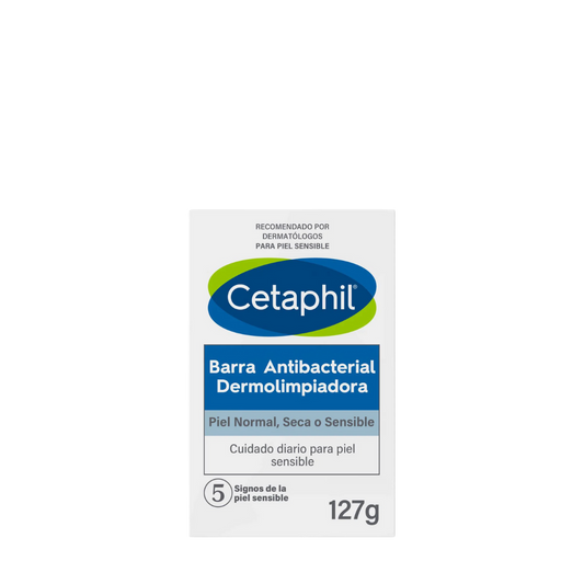 BARRA DERMOLIMPIADORA ANTIBACTERIAL 127g
