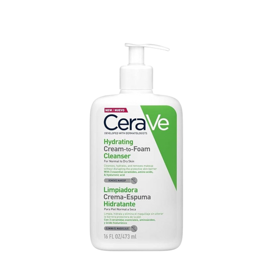 CREMA ESPUMA LIMPIADORA HIDRATANTE 236ml