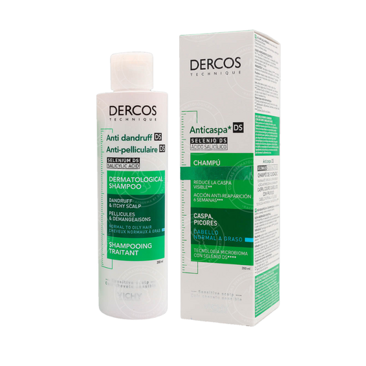 DERCOS SHAMPOO ANTICASPA GRASO 200ml