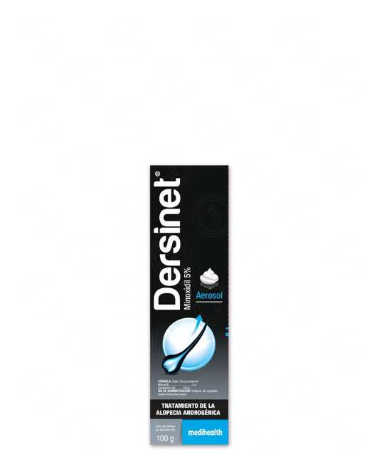 DERSINET AEROSOL 5% 100 GR