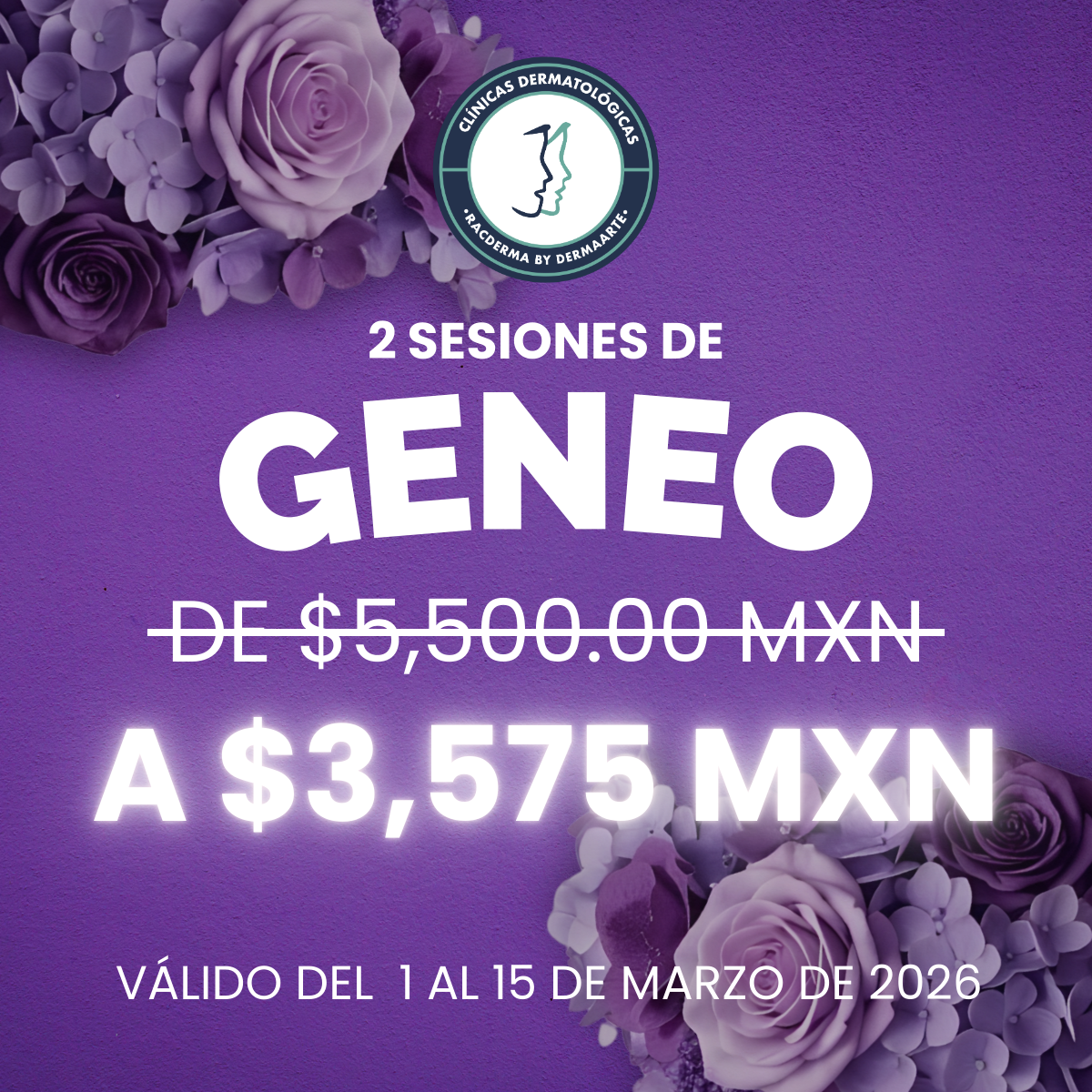GENEO POR SESIÓN