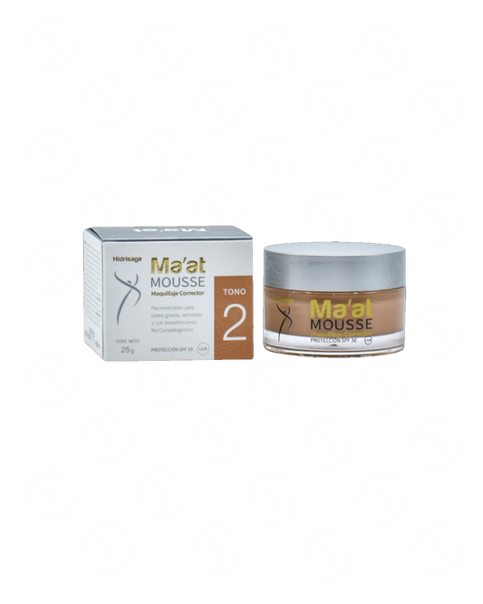 MAAT MOUSSE TONO 2 SPF50 25g