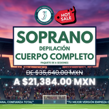 Soprano Cuerpo Completo (6 Sesiones)