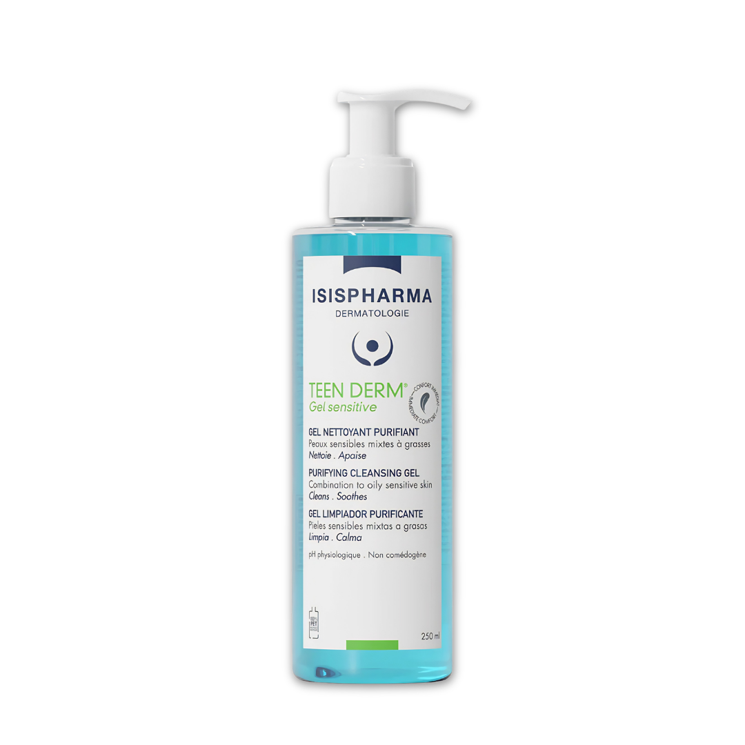 Teen Derm Sensitive Gel Limpiador 250ml