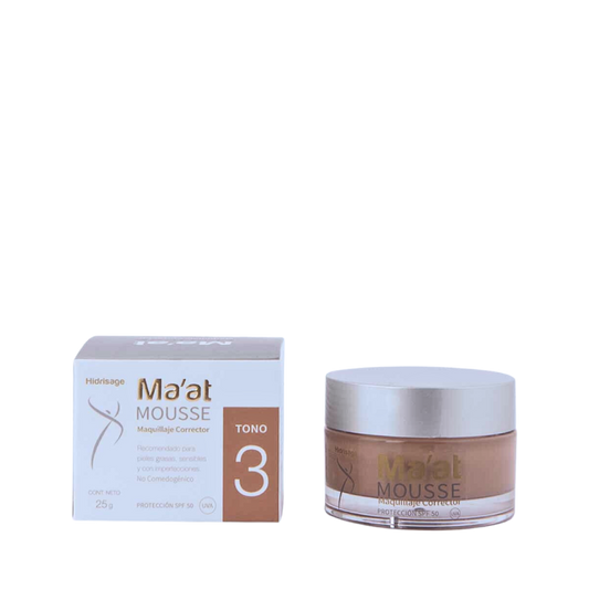 MAAT MOUSSE TONO 3 SPF50 25g